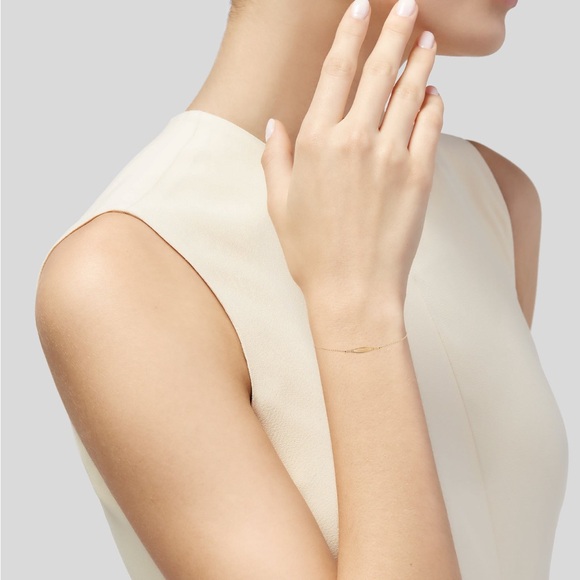 14k engraved Catbird cygnet  bracelet - Picture 3 of 5